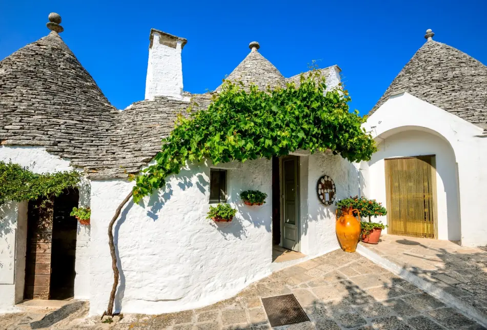 Maisons typiques italie du sud