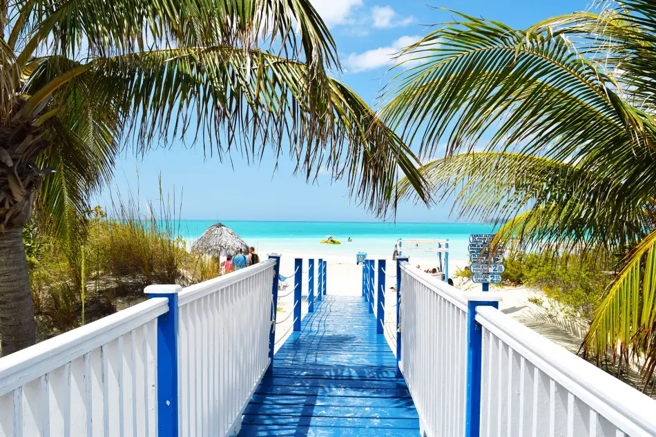 Plage à Cuba