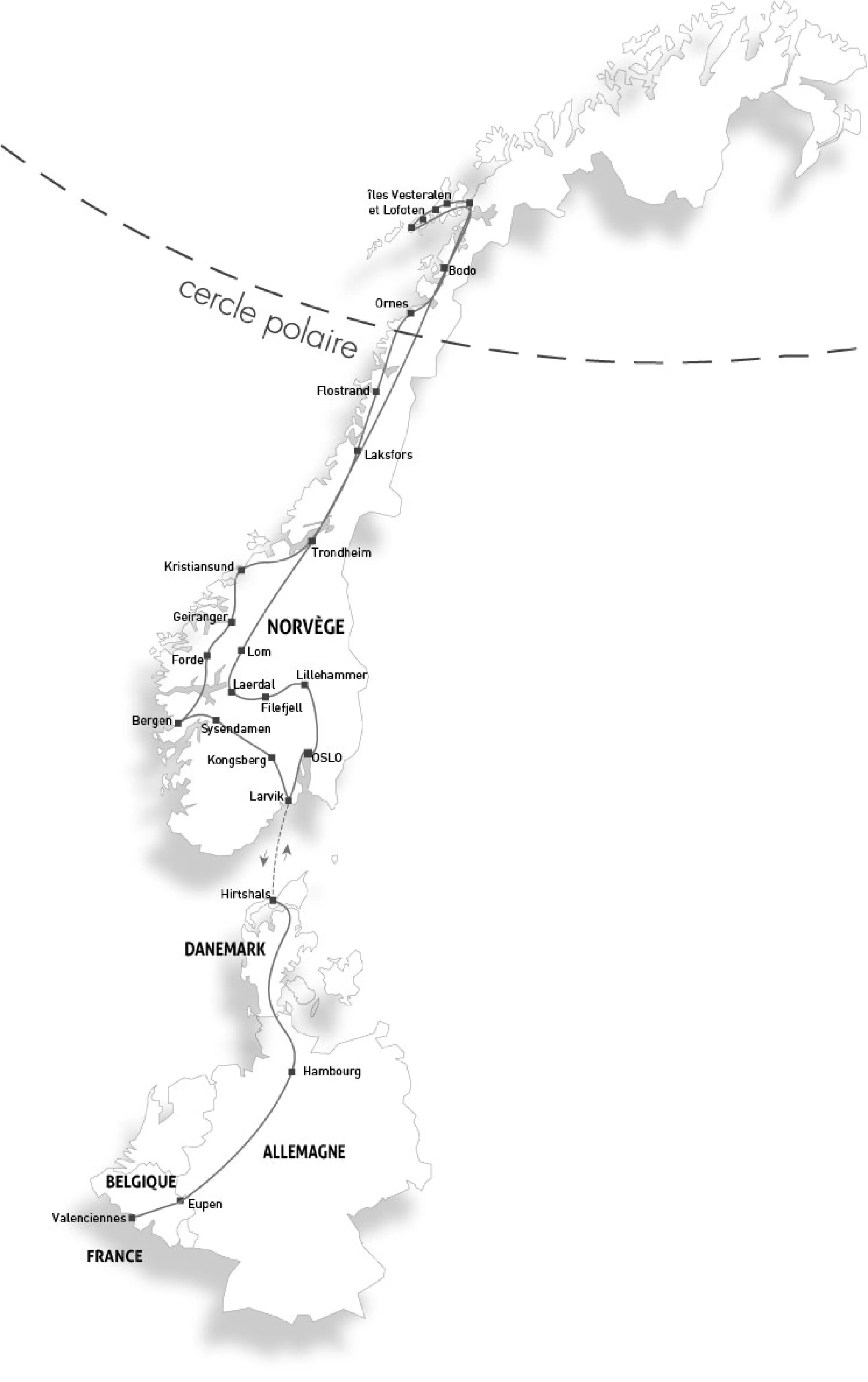 Norvège Fjords et Lofoten