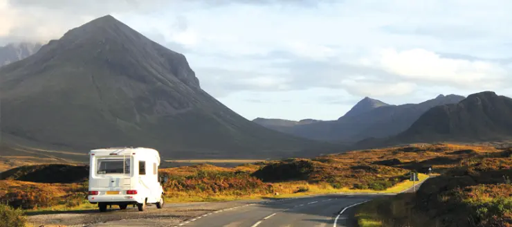 Voyage en camping-car de location