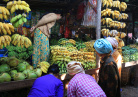 Marché en Birmanie