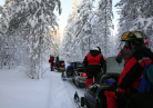 sortie moto neige