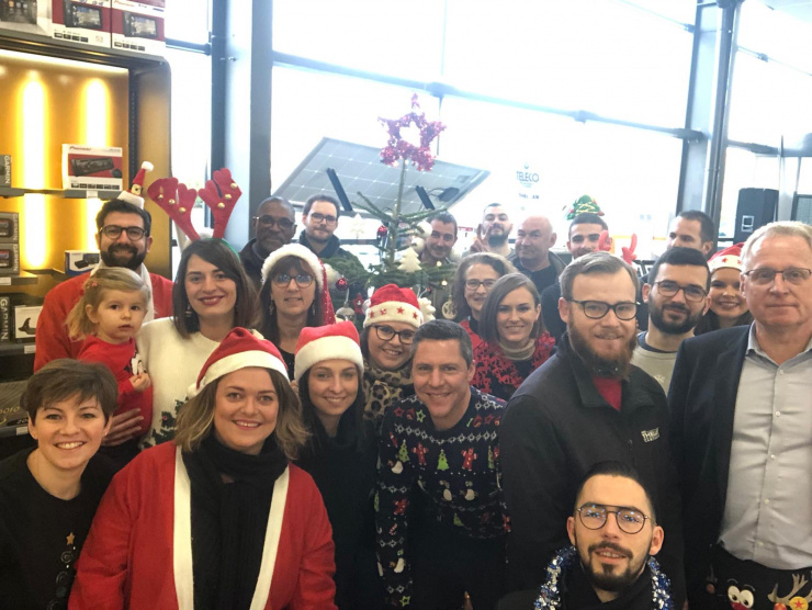 equipe thellier à noël