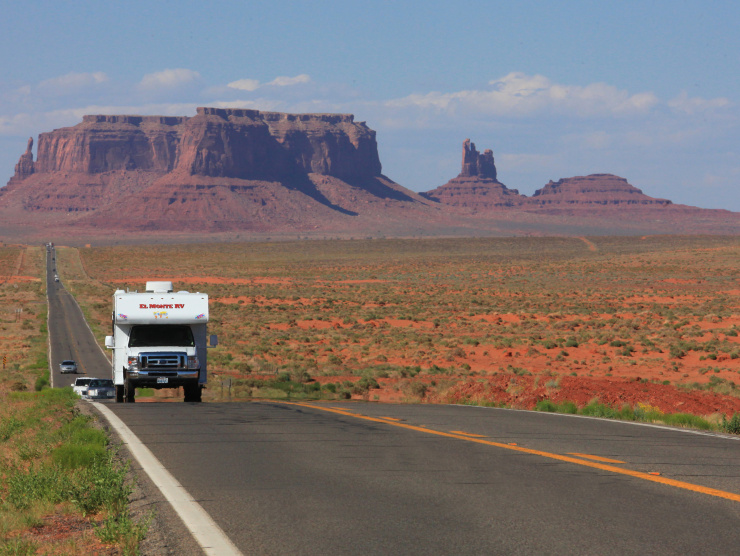 Circuit en camping-car aux Etats-Unis