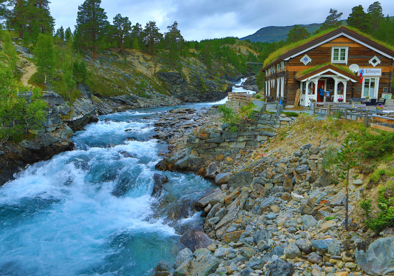 Rivière en Norvège