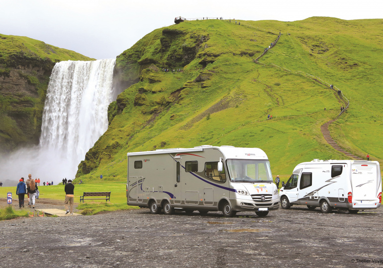 islande voyage camping car