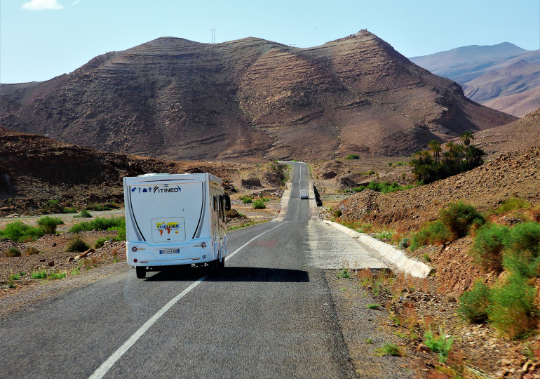 Route au Maroc