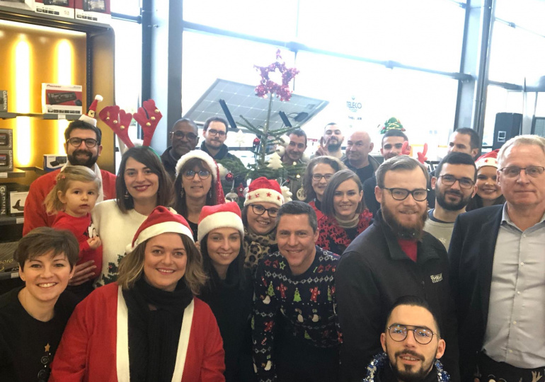 equipe thellier à noël