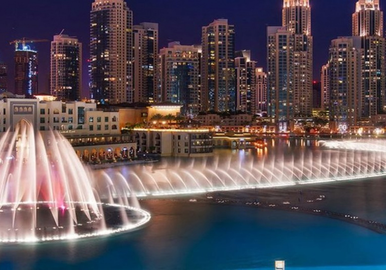 Fontaines dansantes Dubai