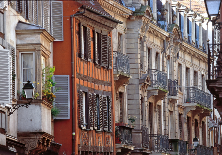 Facades maisons typiques