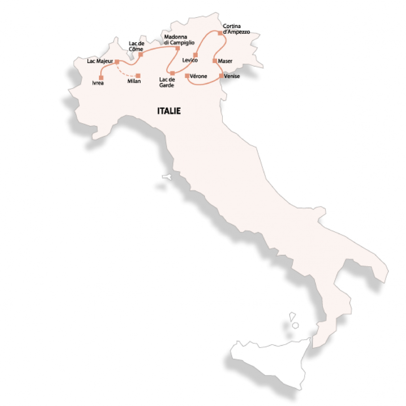 Voyage En Camping Car En Italie Du Nord Les Dolomites Et Lacs Italiens Thellier Voyages